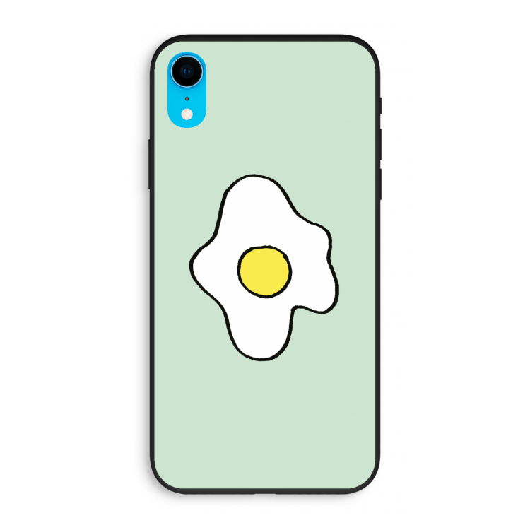 Spiegelei: iPhone XR Biologisch afbreekbaar hoesje