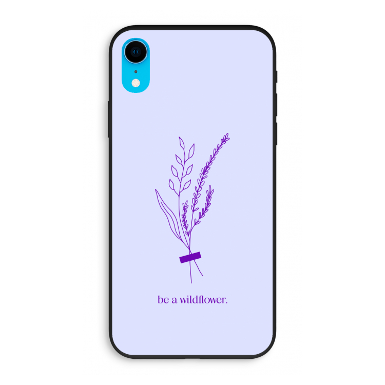 Be a wildflower: iPhone XR Biologisch afbreekbaar hoesje