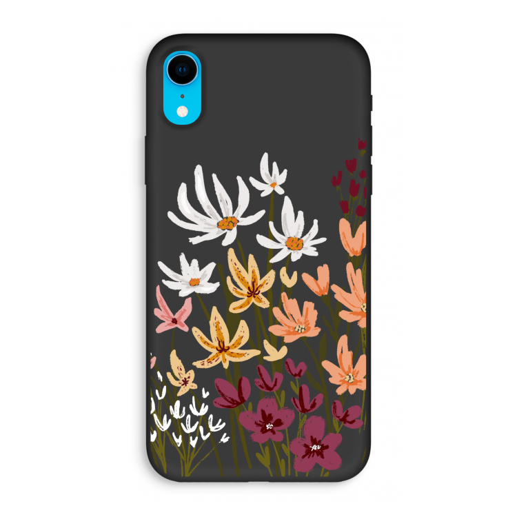 Painted wildflowers: iPhone XR Biologisch afbreekbaar hoesje