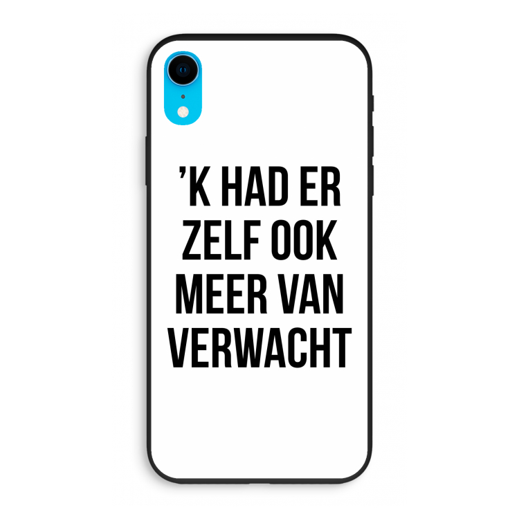 Meer verwacht: iPhone XR Biologisch afbreekbaar hoesje