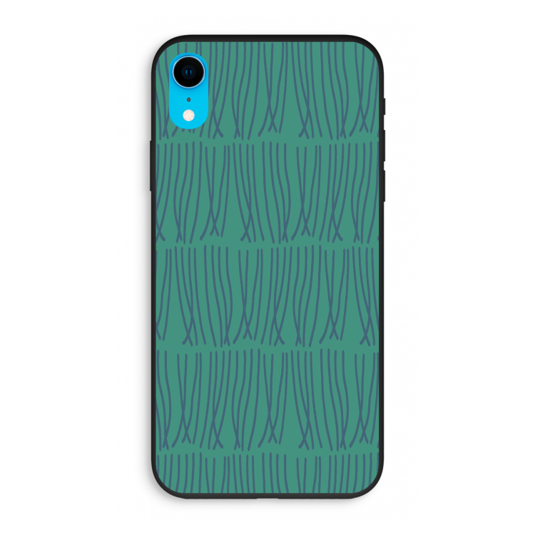 Swirls: iPhone XR Biologisch afbreekbaar hoesje