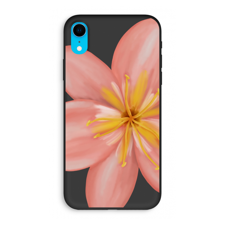 Pink Ellila Flower: iPhone XR Biologisch afbreekbaar hoesje