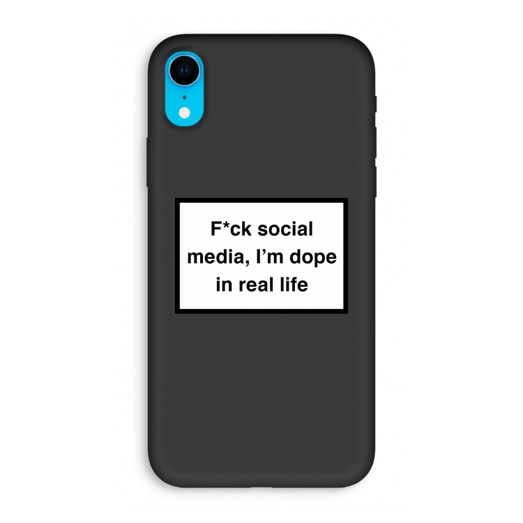 I'm dope: iPhone XR Biologisch afbreekbaar hoesje