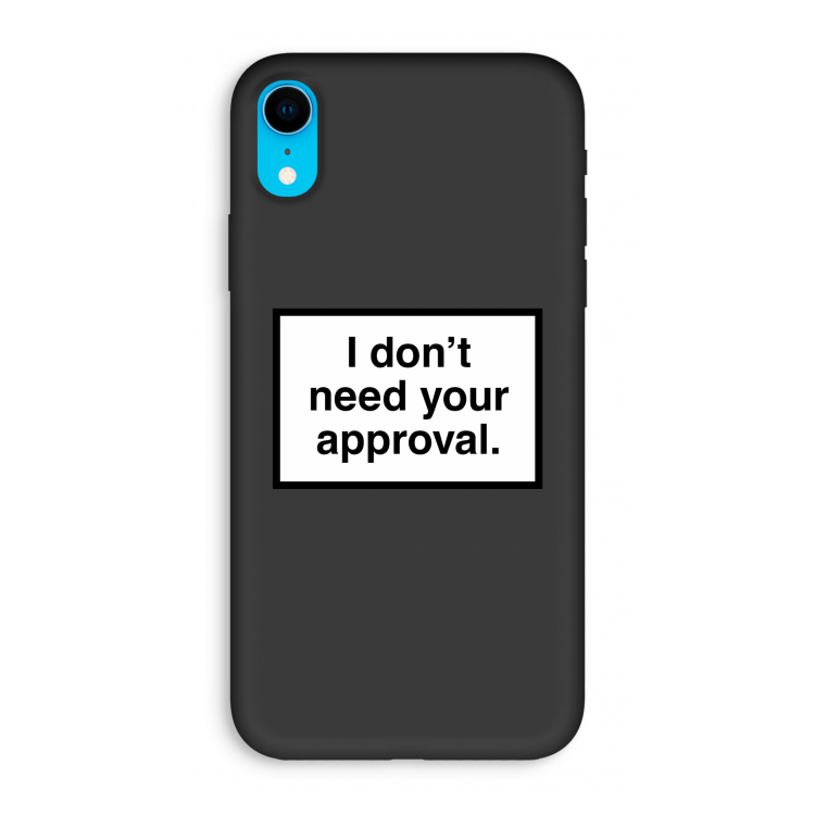 Don't need approval: iPhone XR Biologisch afbreekbaar hoesje
