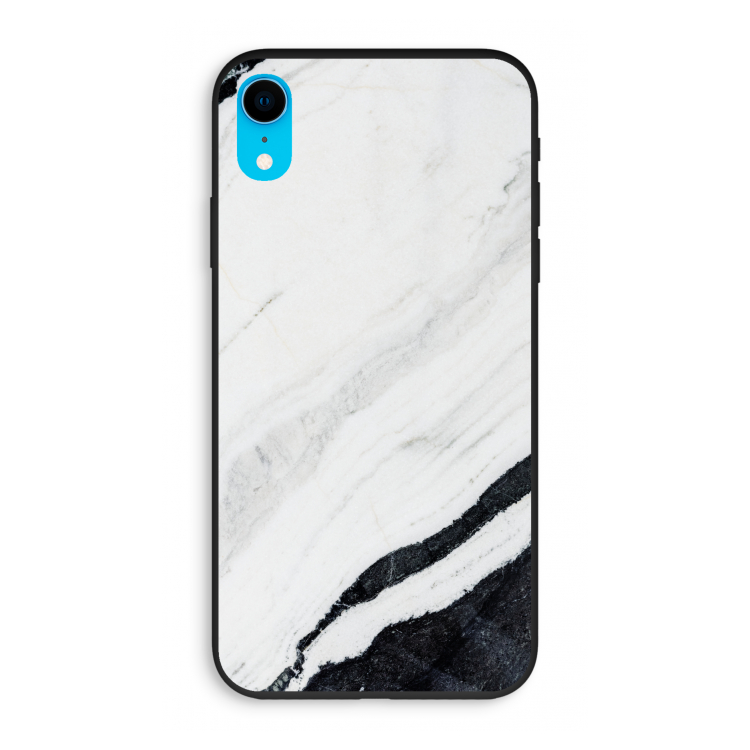 Elegante marmer: iPhone XR Biologisch afbreekbaar hoesje