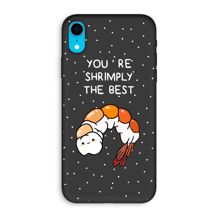 You're Shrimply The Best: iPhone XR Biologisch afbreekbaar hoesje
