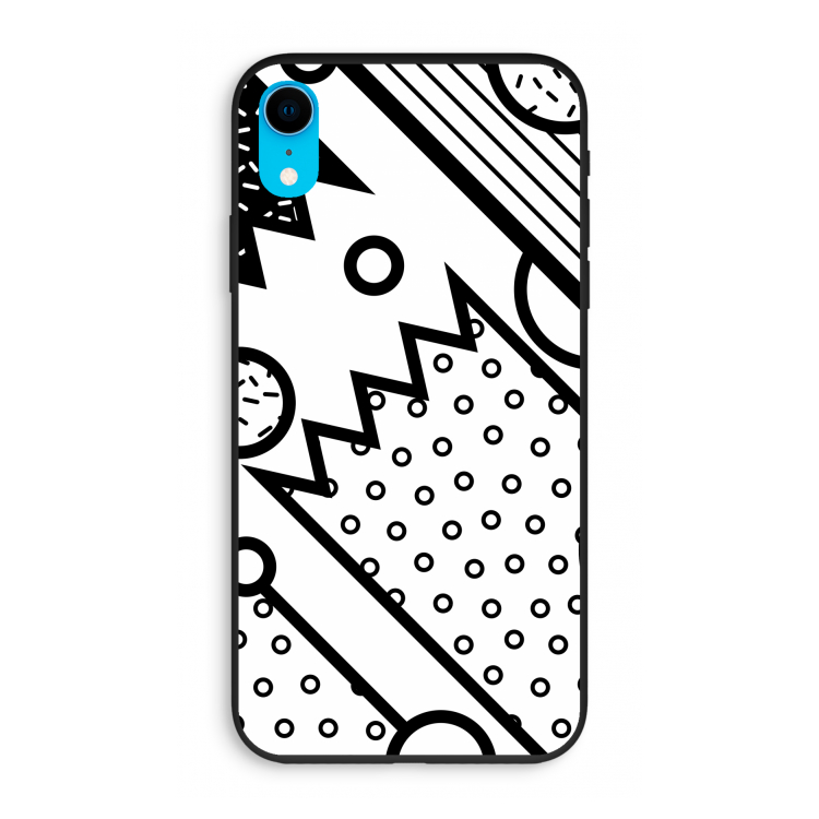 Pop Art #4: iPhone XR Biologisch afbreekbaar hoesje