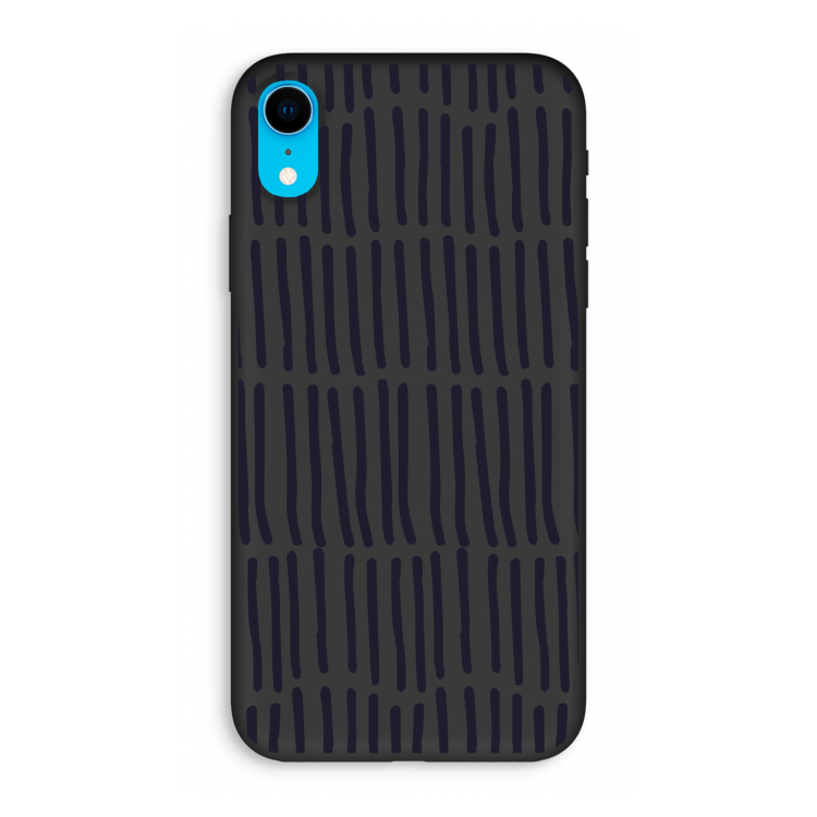 Moroccan stripes: iPhone XR Biologisch afbreekbaar hoesje