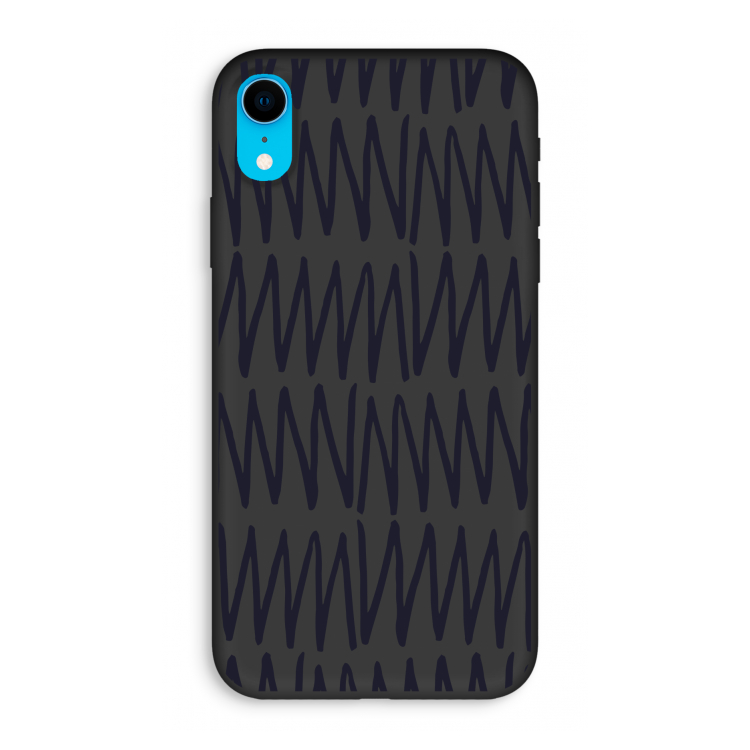 Marrakech Zigzag: iPhone XR Biologisch afbreekbaar hoesje