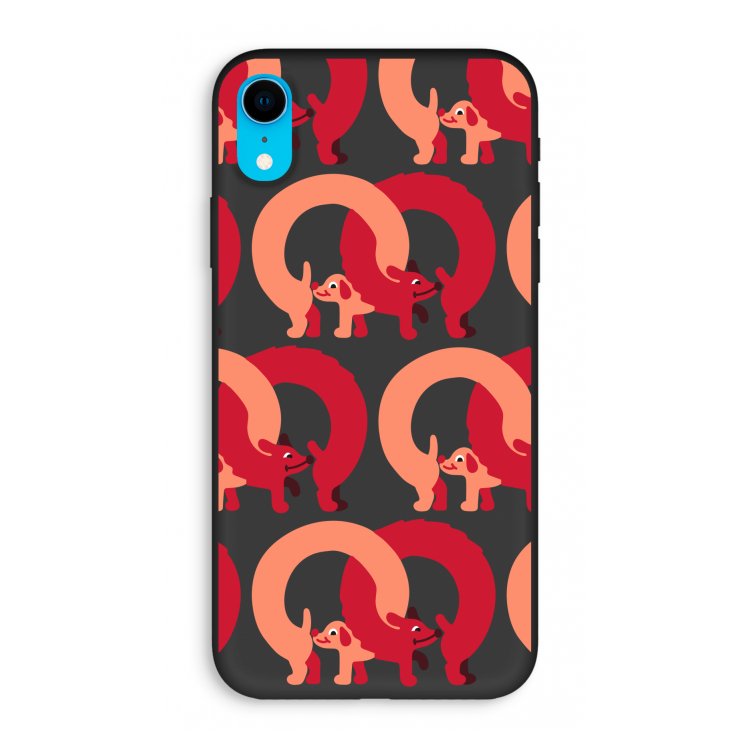 Dogs: iPhone XR Biologisch afbreekbaar hoesje