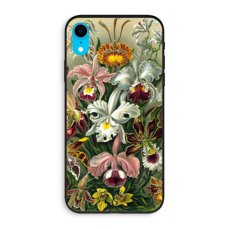 Haeckel Orchidae: iPhone XR Biologisch afbreekbaar hoesje