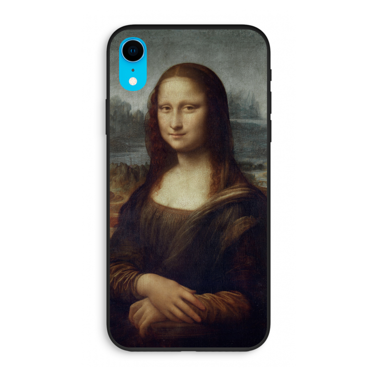 Mona Lisa: iPhone XR Biologisch afbreekbaar hoesje