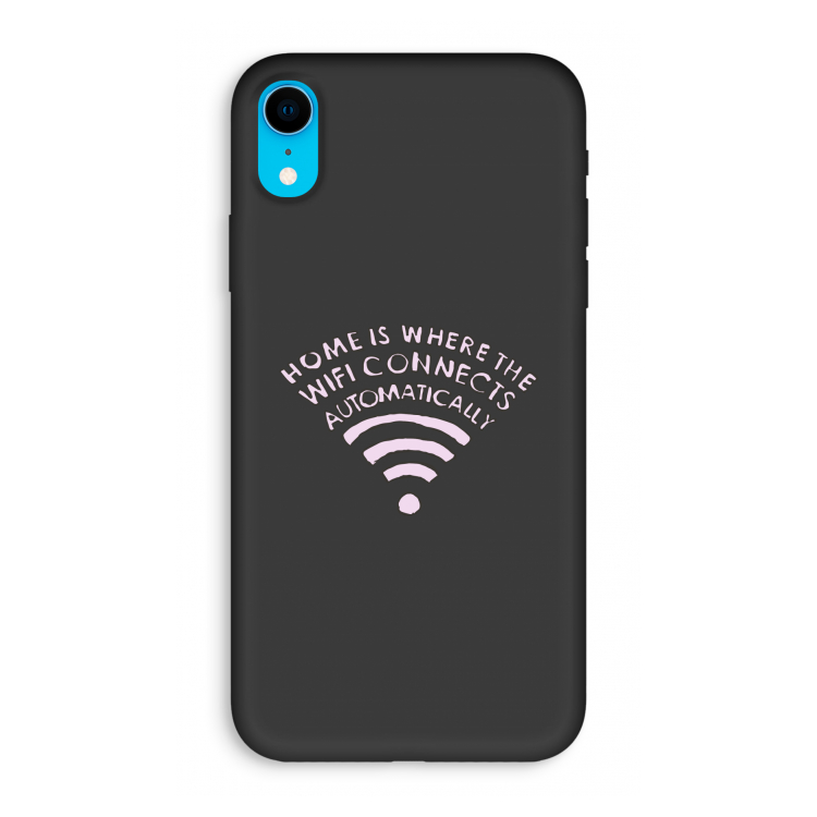 Home Is Where The Wifi Is: iPhone XR Biologisch afbreekbaar hoesje
