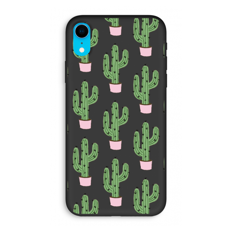 Cactus Lover: iPhone XR Biologisch afbreekbaar hoesje