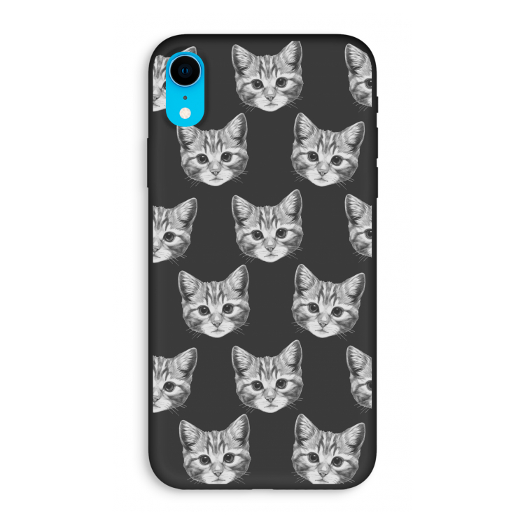Kitten: iPhone XR Biologisch afbreekbaar hoesje