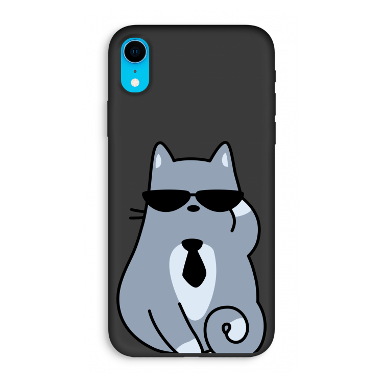 Cool cat: iPhone XR Biologisch afbreekbaar hoesje