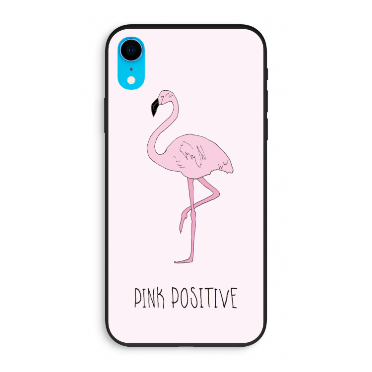 Pink positive: iPhone XR Biologisch afbreekbaar hoesje