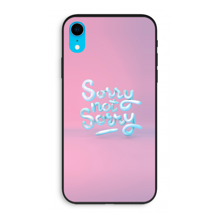 Sorry not sorry: iPhone XR Biologisch afbreekbaar hoesje