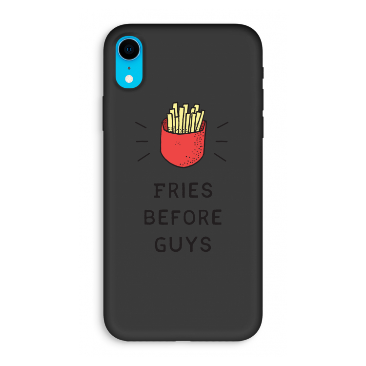 Fries before guys: iPhone XR Biologisch afbreekbaar hoesje