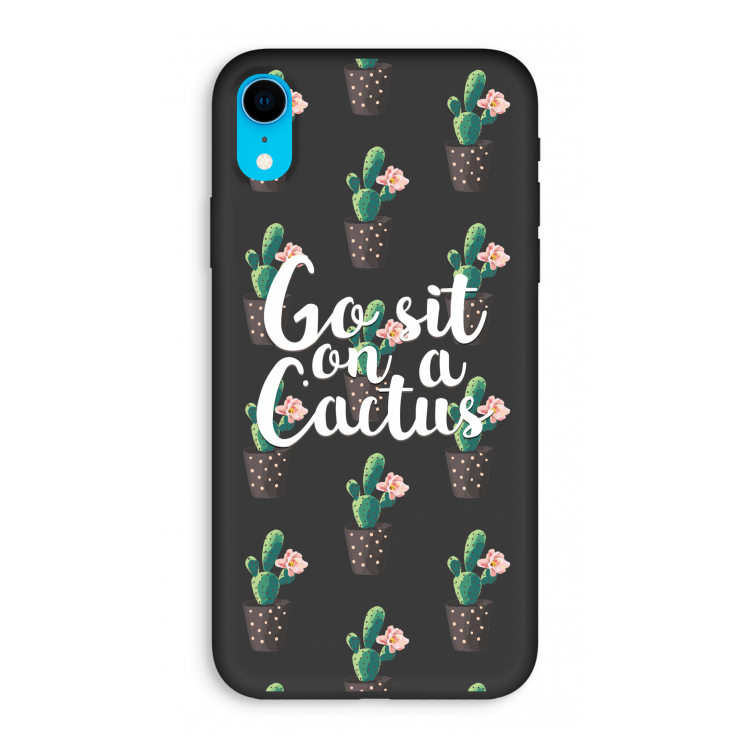Cactus quote: iPhone XR Biologisch afbreekbaar hoesje