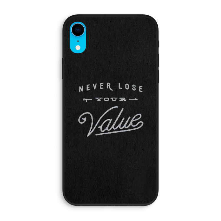 Never lose your value: iPhone XR Biologisch afbreekbaar hoesje