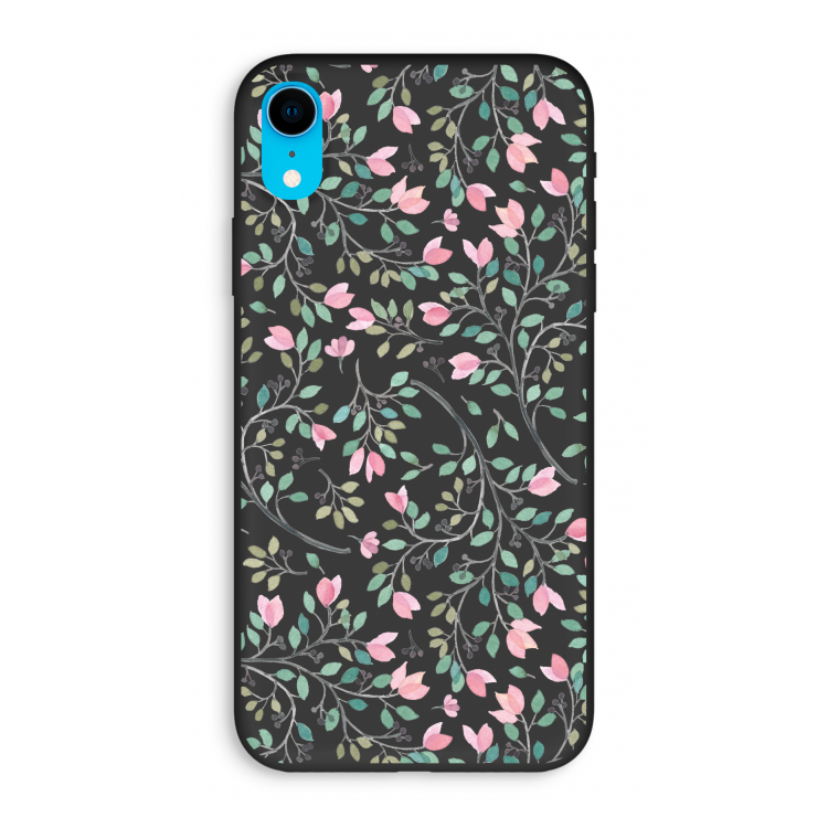 Sierlijke bloemen: iPhone XR Biologisch afbreekbaar hoesje