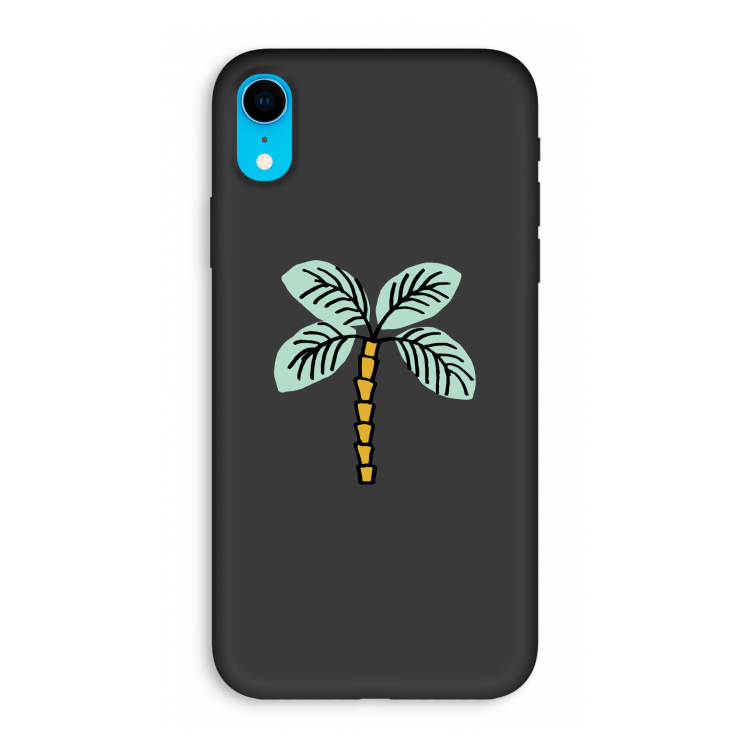 Palmboom: iPhone XR Biologisch afbreekbaar hoesje