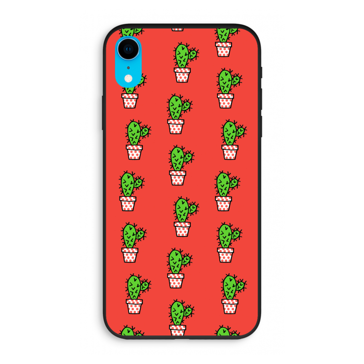 Mini cactus: iPhone XR Biologisch afbreekbaar hoesje