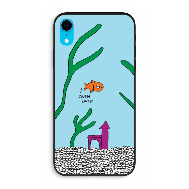 Aquarium: iPhone XR Biologisch afbreekbaar hoesje