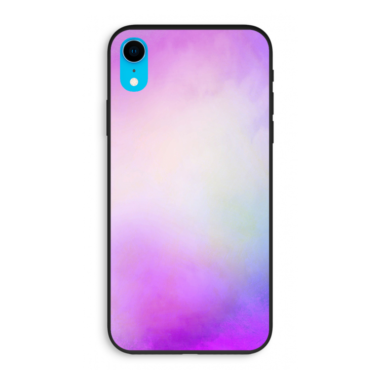 Clouds pastel: iPhone XR Biologisch afbreekbaar hoesje