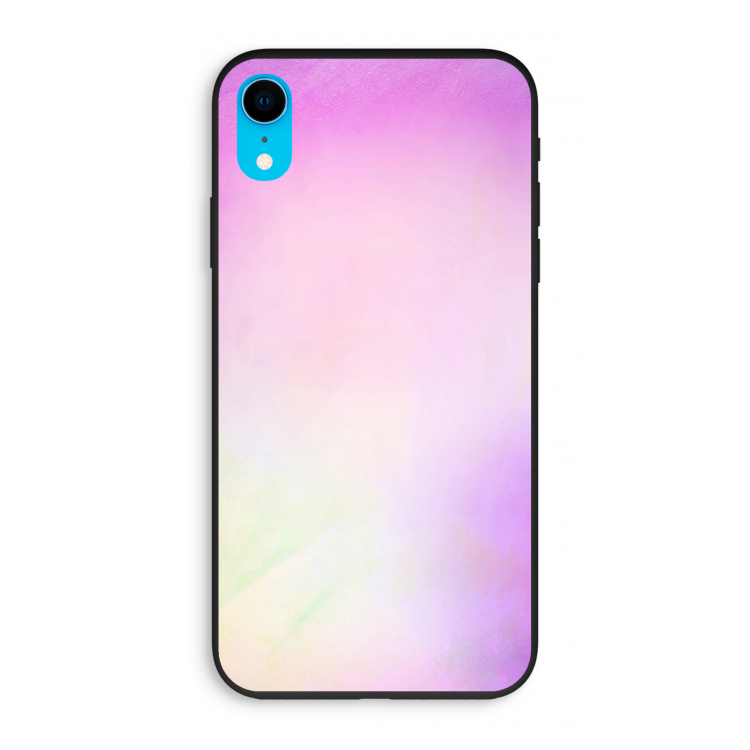 Flow mist pastel: iPhone XR Biologisch afbreekbaar hoesje