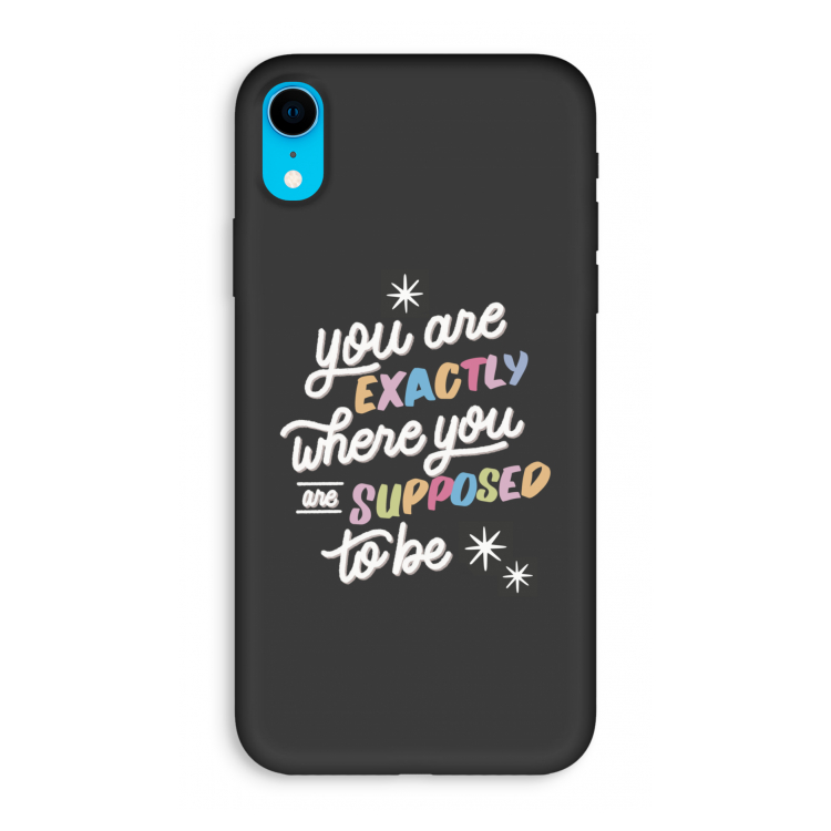 Right Place: iPhone XR Biologisch afbreekbaar hoesje