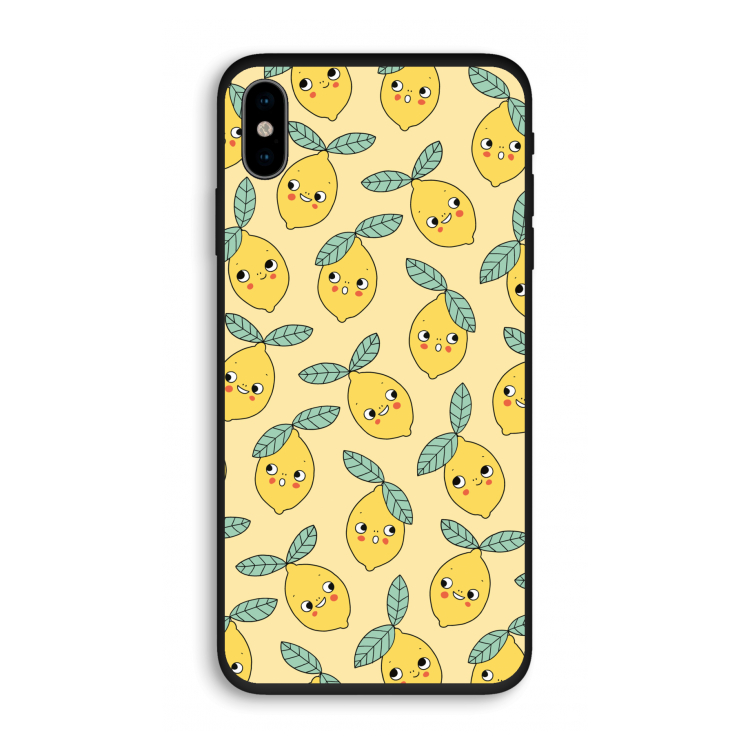 Citroenen: iPhone XS Biologisch afbreekbaar hoesje
