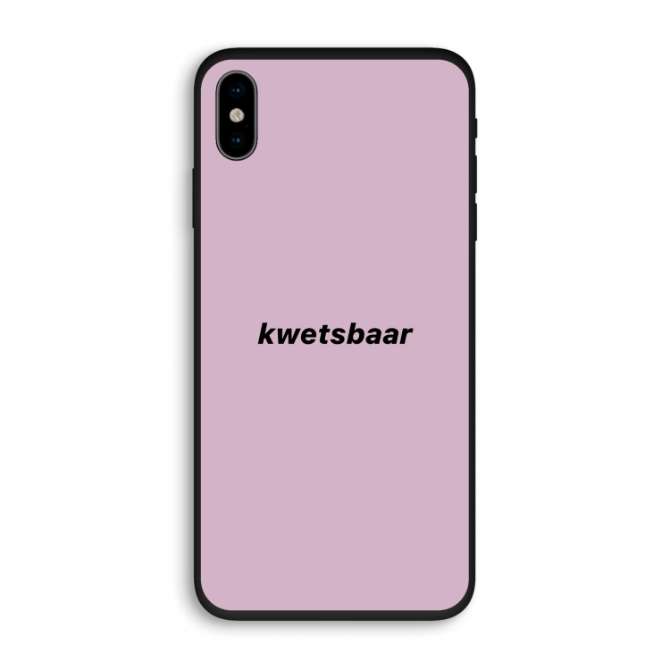 kwetsbaar: iPhone XS Biologisch afbreekbaar hoesje