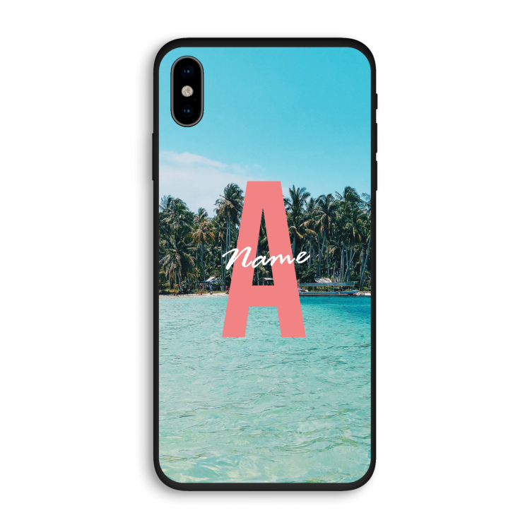 Pacific Dream: iPhone XS Biologisch afbreekbaar hoesje