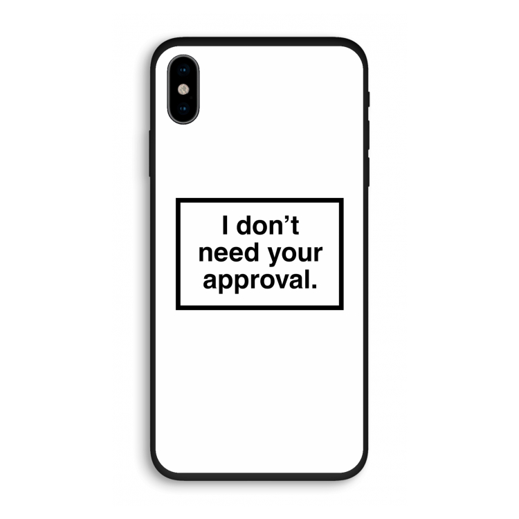 Don't need approval: iPhone XS Biologisch afbreekbaar hoesje
