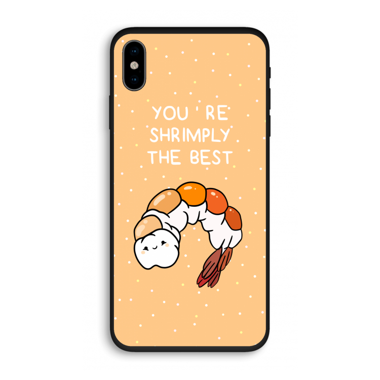 You're Shrimply The Best: iPhone XS Biologisch afbreekbaar hoesje