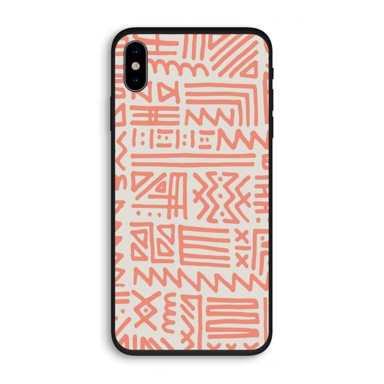 Marrakech Pink: iPhone XS Biologisch afbreekbaar hoesje