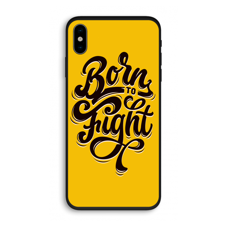 Born to Fight: iPhone XS Biologisch afbreekbaar hoesje