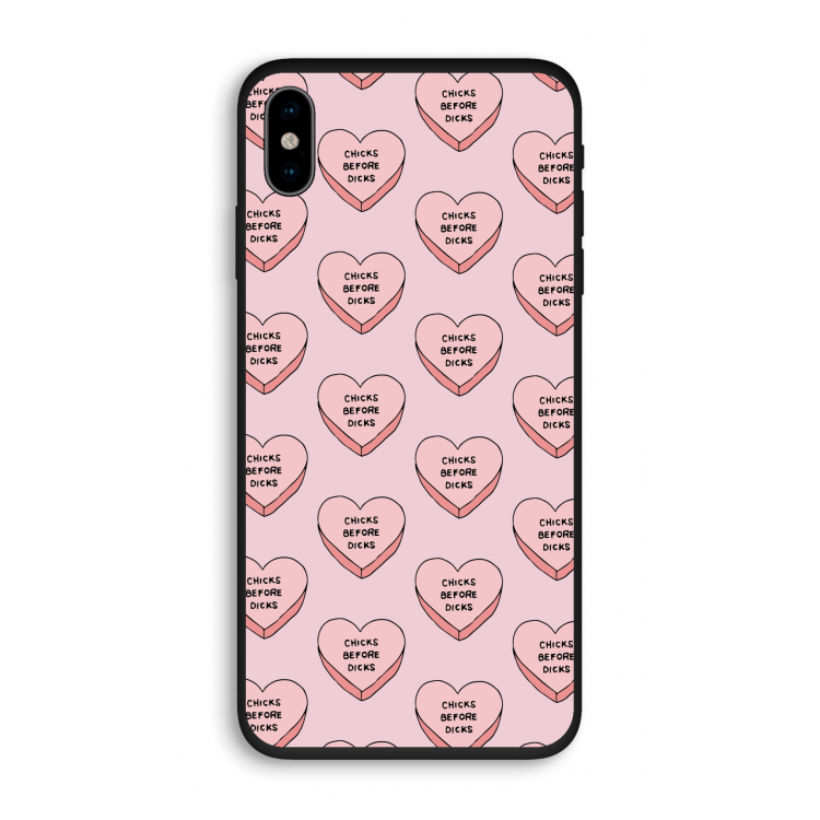 Chicks before dicks: iPhone XS Biologisch afbreekbaar hoesje