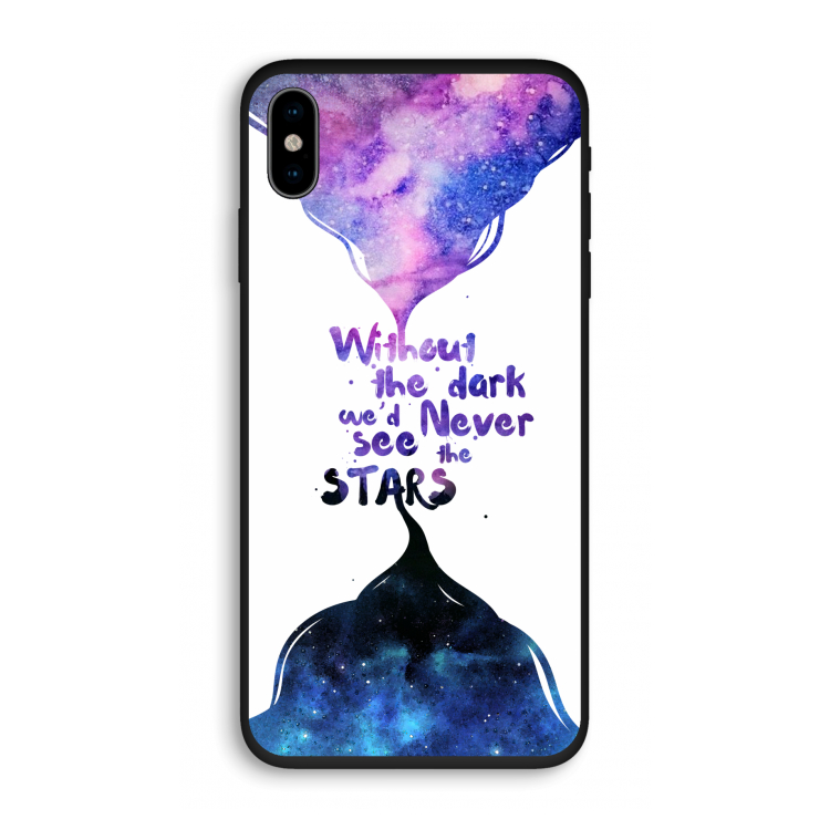 Stars quote: iPhone XS Biologisch afbreekbaar hoesje