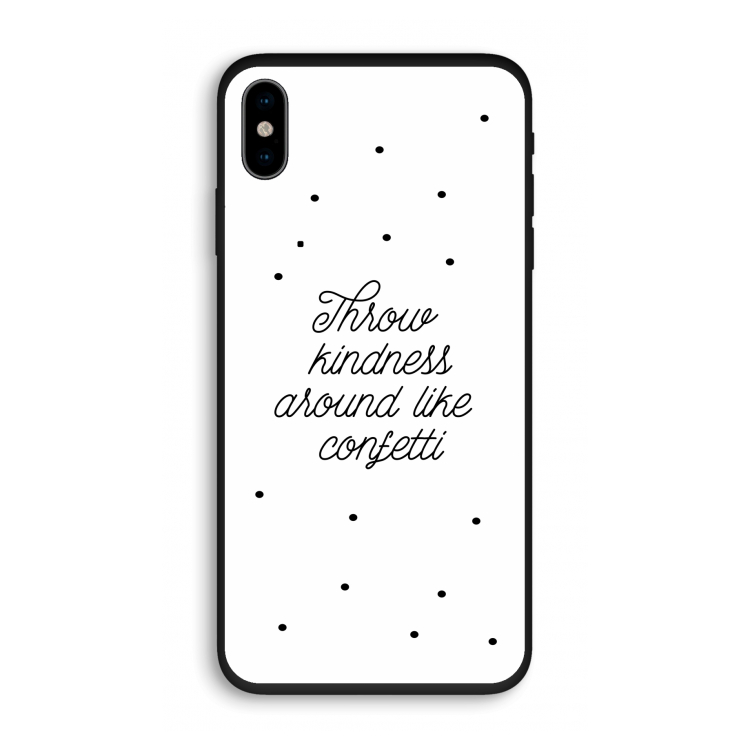 Confetti: iPhone XS Biologisch afbreekbaar hoesje
