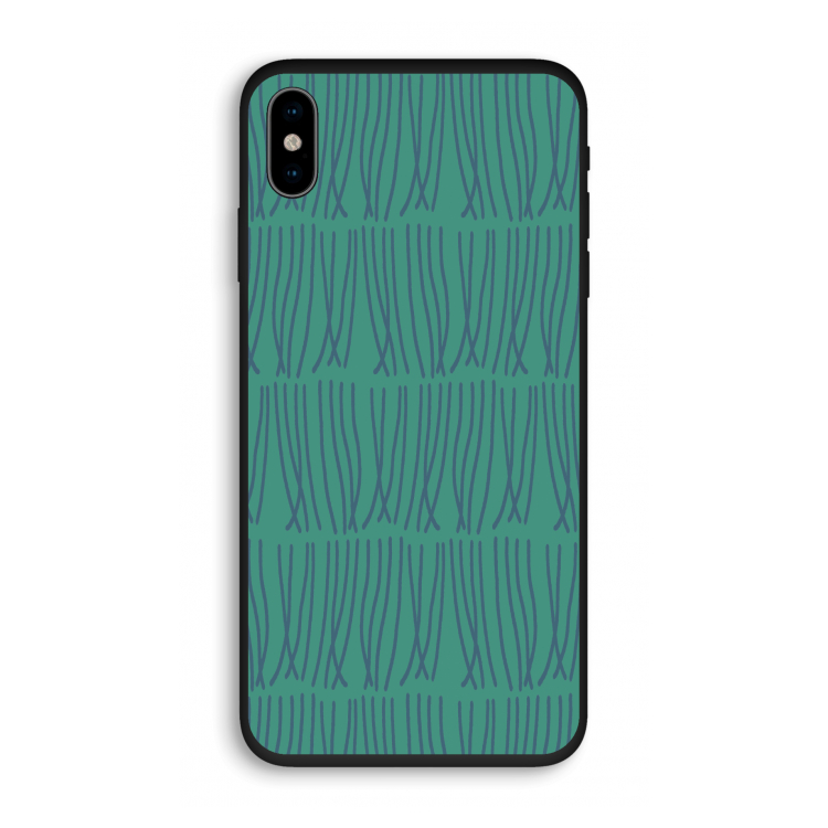 Swirls: iPhone XS Biologisch afbreekbaar hoesje