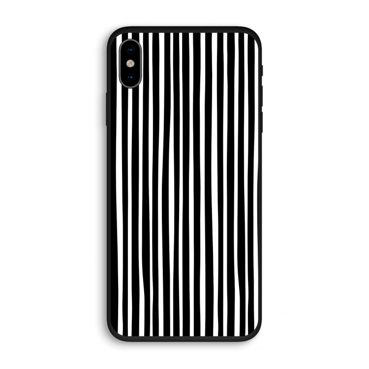 Stripes: iPhone XS Biologisch afbreekbaar hoesje