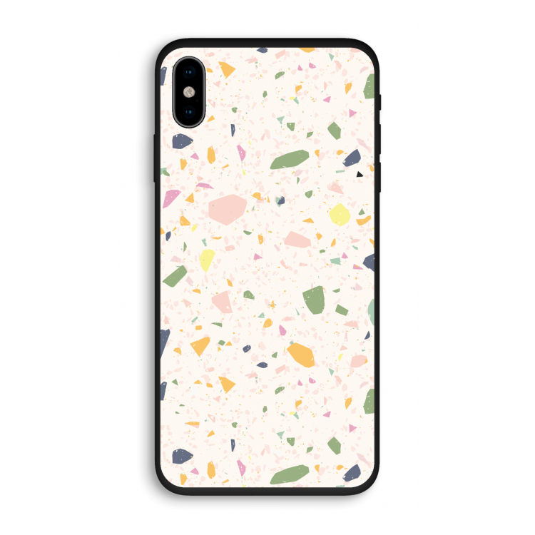 Terrazzo N°21: iPhone XS Biologisch afbreekbaar hoesje