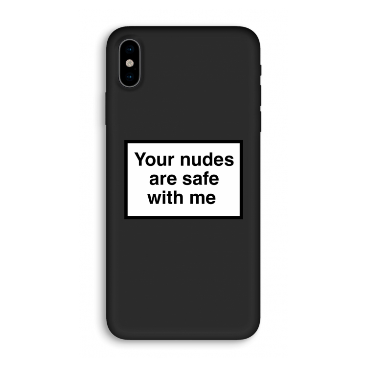 Safe with me: iPhone XS Biologisch afbreekbaar hoesje