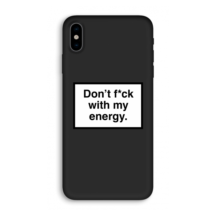 My energy: iPhone XS Biologisch afbreekbaar hoesje