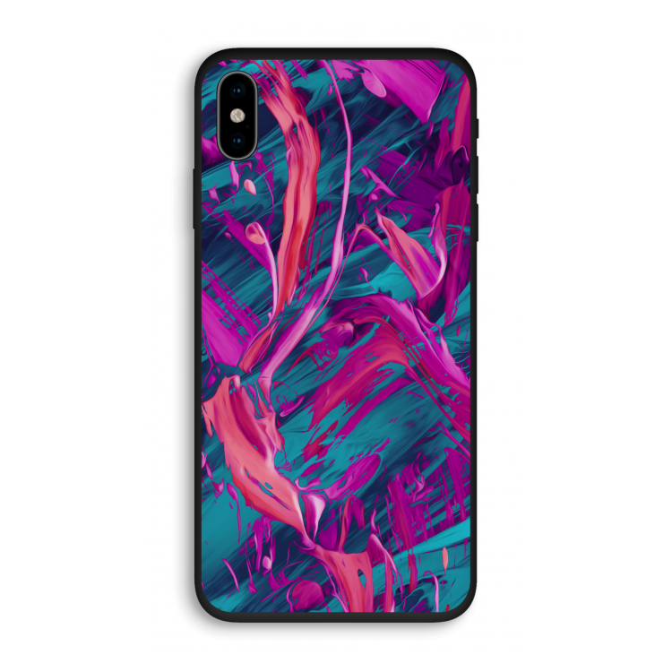 Pink Clouds: iPhone XS Biologisch afbreekbaar hoesje