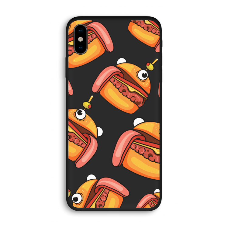 Hamburger: iPhone XS Biologisch afbreekbaar hoesje