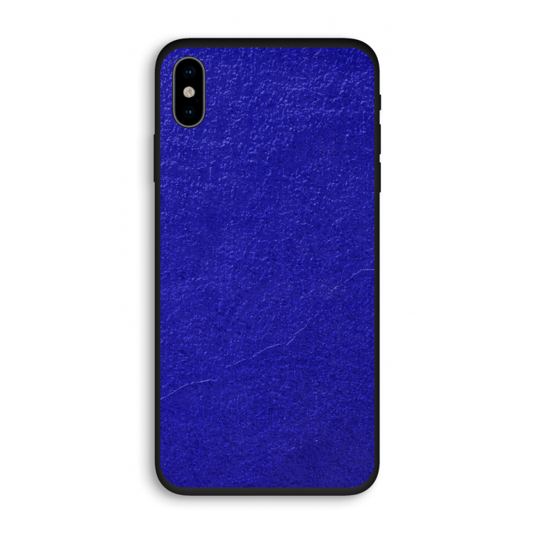 Majorelle Blue: iPhone XS Biologisch afbreekbaar hoesje